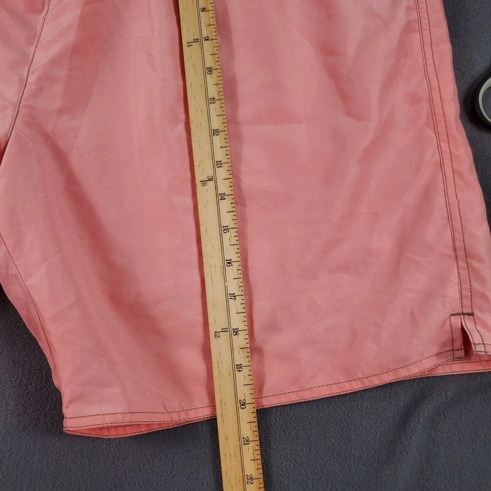 The Territory Ahead Mens XXL Salmon Pink Mesh Lined‎ Swim Trunks Board Shorts